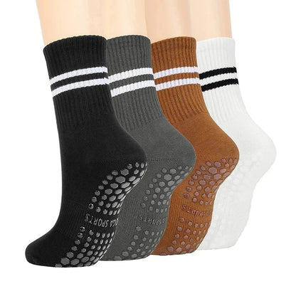 4 Pairs Yoga Socks